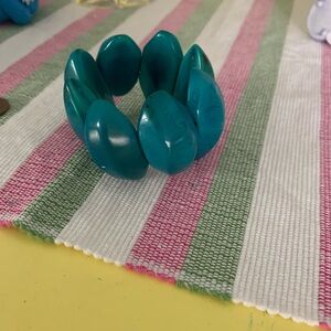 Teal Chunky Bracelet